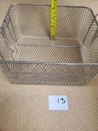 [Parts] FY7 Countertop double Deep Fryer Stainless Steel Basket