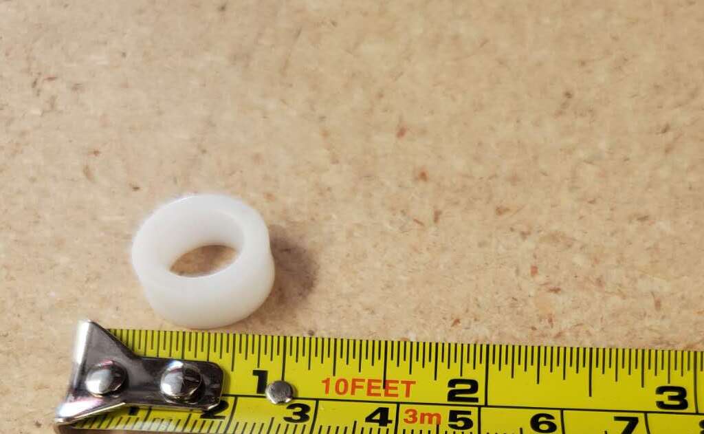 [Parts] BQL-112Y Gelato Machines White Plastic Axel Gvide