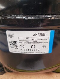 [Parts] AL32 Commercial freezer AC Compressor AK388H R134a