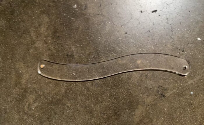 [Parts] GR60 Bakery Pastry Display  Plastic Spline