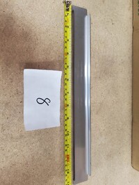 [Parts] VRX1200 Sandwich Prep Table Stainless Steel Plate
