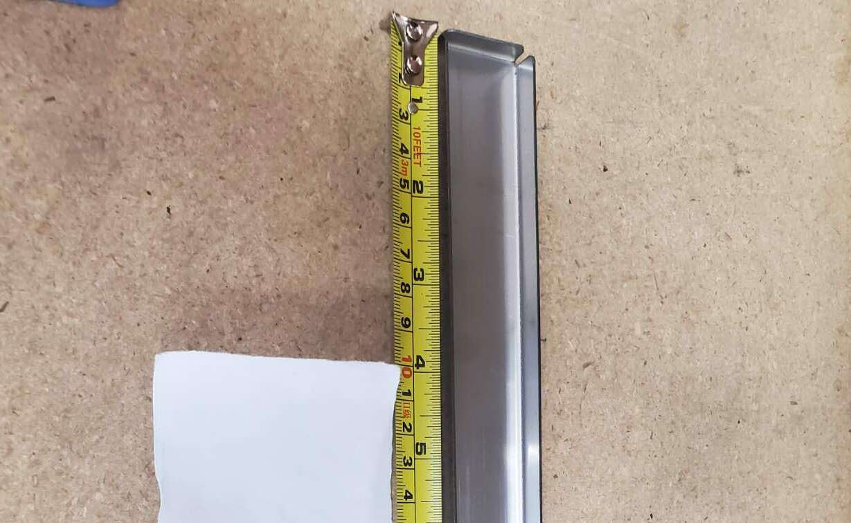 [Parts] VRX1500 Sandwich Prep Table Stainless Steel Plate