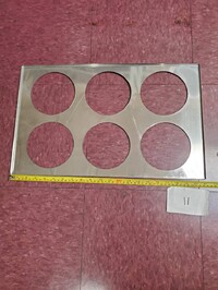 [Parts] PN36 Pasta noodle cooker Stainless Steel Plate With Hole