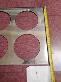 [Parts] PN36 Pasta noodle cooker Stainless Steel Plate With Hole