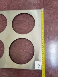 [Parts] PN36 Pasta noodle cooker Stainless Steel Plate With Hole