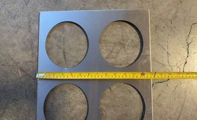 [Parts] PN36 Pasta noodle cooker Stainless Steel Plate With Hole