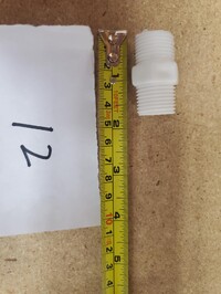 [Parts] PO90-3 Portable sink Hand wash Statio Pipe fitting Conne