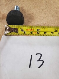 [Parts] LC-200A Glass door refrigerator Plastic Knobs