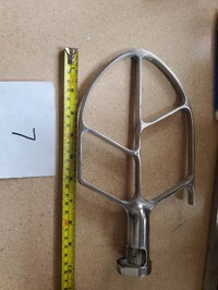 [Parts] M10A-4 Bakery Dough Mixer Attachment Stirring Bat