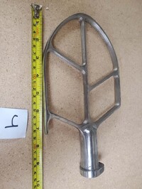 [Parts] M10A-4 Bakery Dough Mixer Attachment Stirring Bat