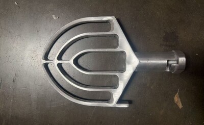 [Parts] HL-B30 Bakery Dough Mixer Attachment Stirring Bat 16 ins
