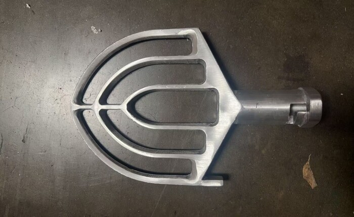 [Parts] HL-B30 Bakery Dough Mixer Attachment Stirring Bat 16 ins