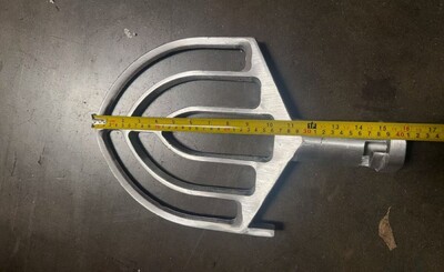 [Parts] HL-B30 Bakery Dough Mixer Attachment Stirring Bat 16 ins