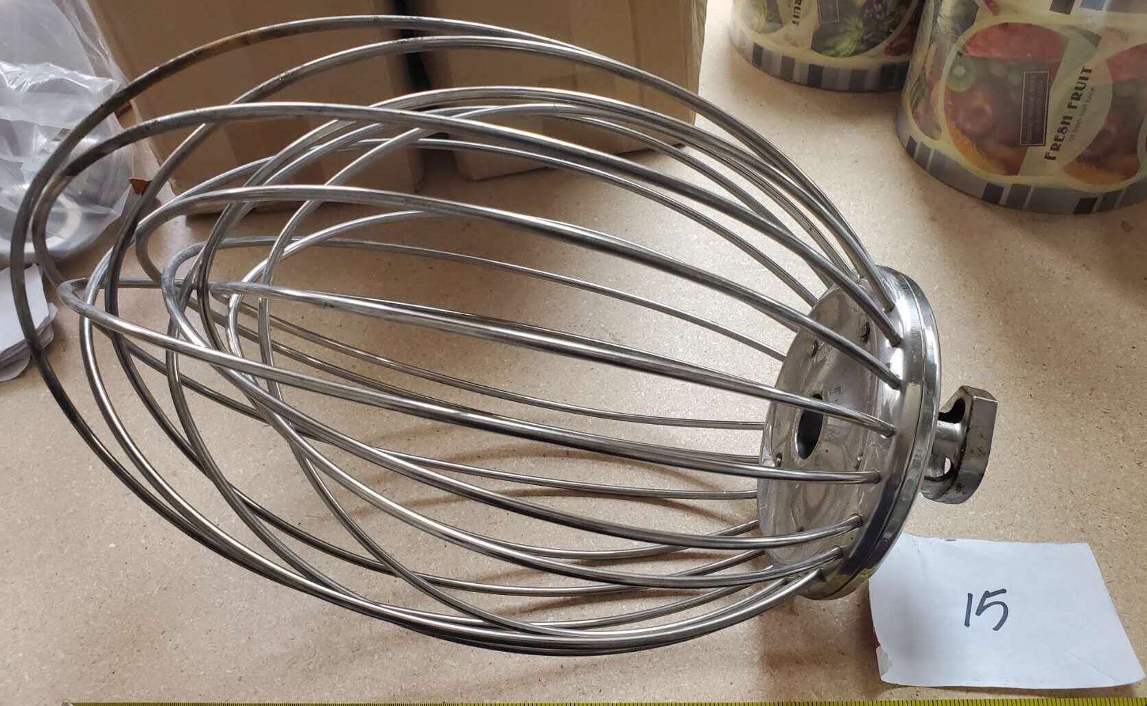 [Parts] HL-B20 Bakery Dough Mixer Attachment Egg-Beating 15 ins