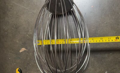 [Parts] HL-B20 Bakery Dough Mixer Attachment Egg-Beating 15 ins