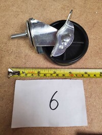 [Parts] Wire Shelving Swivel Wheels With Brake 3 Ins