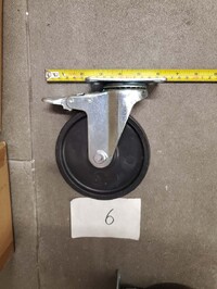 [Parts] Wire Shelving Swivel Wheels With Brake 3 Ins