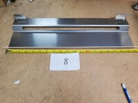 [Parts] DCF3-NG Natural Gas Deep Fryer Stainless Steel Plate