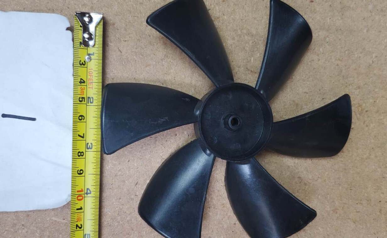 [Parts] LC-600 Merchandising door cooler Fan Plastic Blade