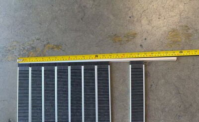 [Parts] LC320A Glass door refrigerator Roller Conveyor Panel