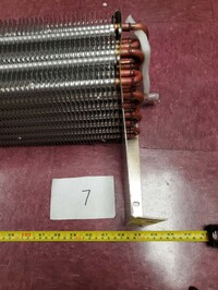 [Parts] RT-5F Bakery Refrigerator Case Evaporator Coil