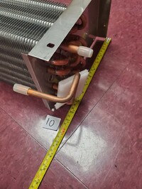 [Parts] RT-5F Bakery Refrigerator Case Evaporator Coil