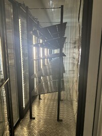 Walk In Cooler Afterfill Cold Storage Glass Receive Doors