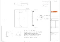 NSF Walk-In Cooler Merchandiser 2 Door with frame