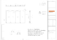 NSF Walk-In Cooler Merchandiser 4 Door with frame