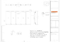 NSF Walk-In Cooler Merchandiser 5 Door with frame