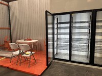 NSF Walk-In Freezer Merchandiser 1 Door with frame