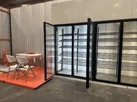 NSF Walk-In Freezer Merchandiser 1 Door with frame