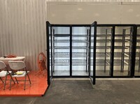 NSF Walk-In Freezer Merchandiser 1 Door with frame