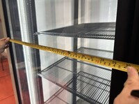 NSF Walk-In Freezer Merchandiser 1 Door with frame