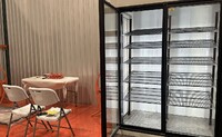 NSF Walk-In Freezer Merchandiser 1 Door with frame