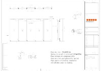 NSF Walk-In Freezer Merchandiser 5 Door with frame