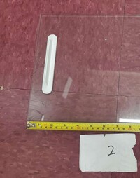 [Parts] ZW-90 Glass Display Dry Case Glass Sliding Door Panel