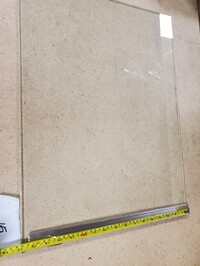 [Parts] CW-120R Bakery Display Case Glass sliding Door Panel