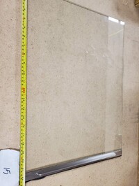 [Parts] CW-120R Bakery Display Case Glass sliding Door Panel