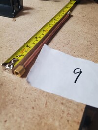 [Parts] G24W1 Griddle Taco Carts Copper Small Fitting Flare
