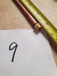 [Parts] G24W1 Griddle Taco Carts Copper Small Fitting Flare
