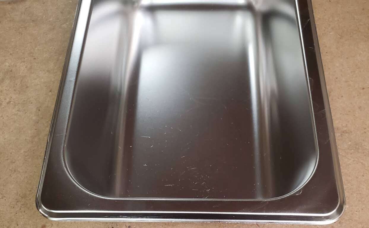 [Parts] QBQ-188 Dipping Cabinet freezer Stainless Steel Tray