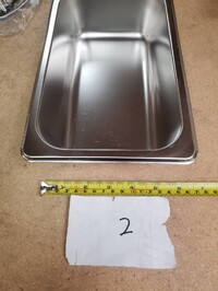 [Parts] QBQ-188 Dipping Cabinet freezer Stainless Steel Tray