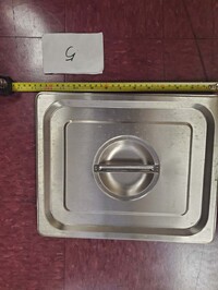 [Parts] ZCK165B-2 Electric Food Warmer Stainless Tray Cover/lid