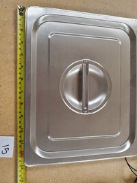 [Parts] ZCK165B-2 Electric Food Warmer Stainless Tray Cover/lid