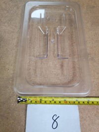 [Parts] VRX1200 Sandwich Prep Table Plastic Tray Cover Y4
