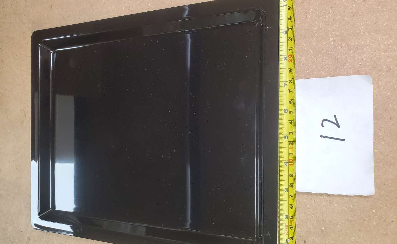 [Parts]PC GN 1/2 Black Tray