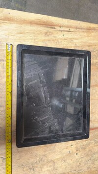 [Parts]PC GN 1/2 Black Tray