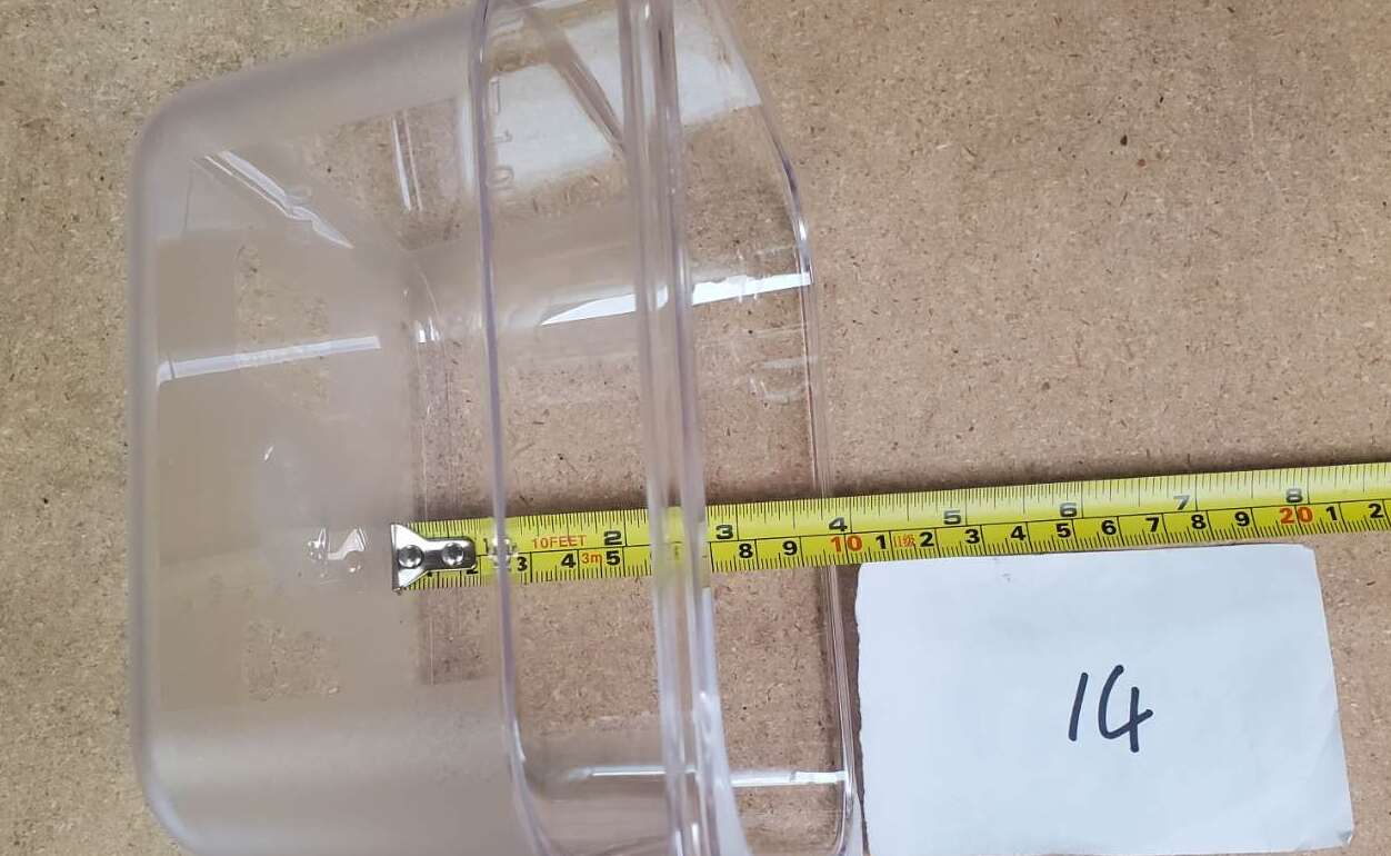 [Parts] CW-67 Sandwich Prep Table Plastic Deep Tray Y6