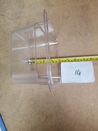 [Parts] CW-67 Sandwich Prep Table Plastic Deep Tray Y6